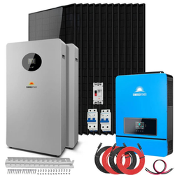 Sungold Power Off-Grid Solar Kit 12 X 415 WATTS SOLAR PANELS 2 X 10.24KWH LITHIUM BATTERY 8000W SOLAR INVERTER 48VDC 120V/240V | SGM-8K20T
