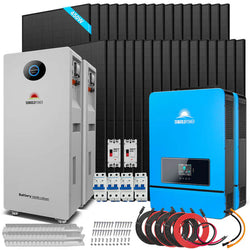 Sungold Power Off-Grid Solar Kit 20KW 48VDC 120V/240V LIFEPO4 32.14KWH LITHIUM BATTERY 32 X 450 WATTS SOLAR PANELS | SGR-20K32P