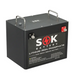 SOK Battery 12V 280Ah LiFePO4 Battery With Built-in Heater And Bluetooth Batteries SOK Battery
