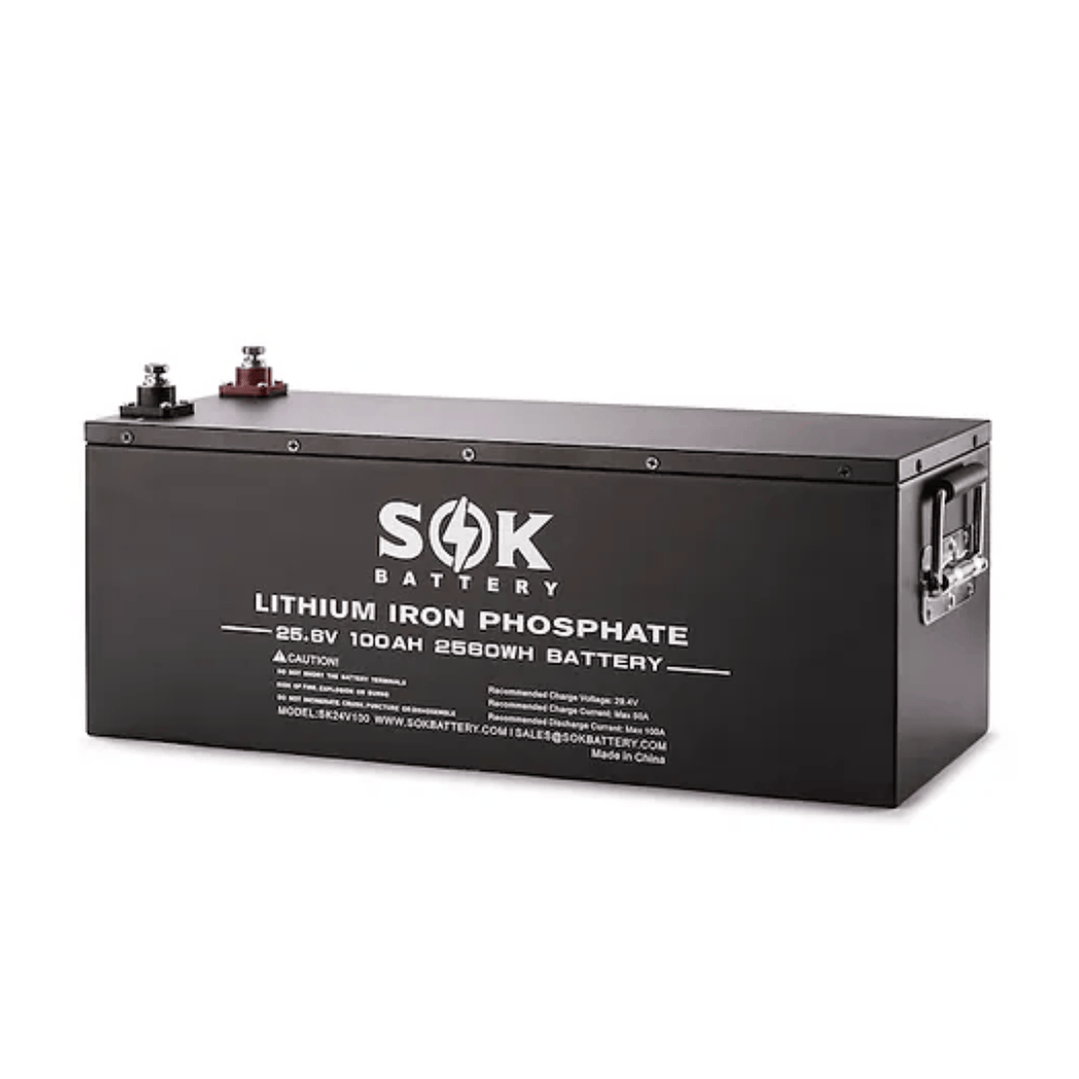 Socket Battery 4 SOK Battery | LiFePO4 Batteries | Off Grid Source