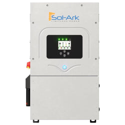 Sol-Ark 12K 120/240/208V 48V [All-In-One] Pre-Wired Hybrid Solar Inverter (EMP Hardened) | 10 Year Warranty Hybrid Inverters Sol-Ark