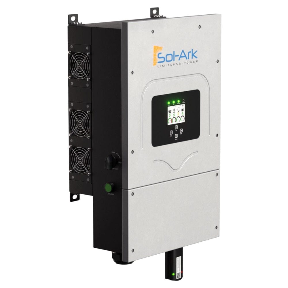 Sol-Ark 8K 120/240/208V 48V [All-In-One] Hybrid Solar Inverter | 10 Year Warranty Hybrid Inverters Sol-Ark