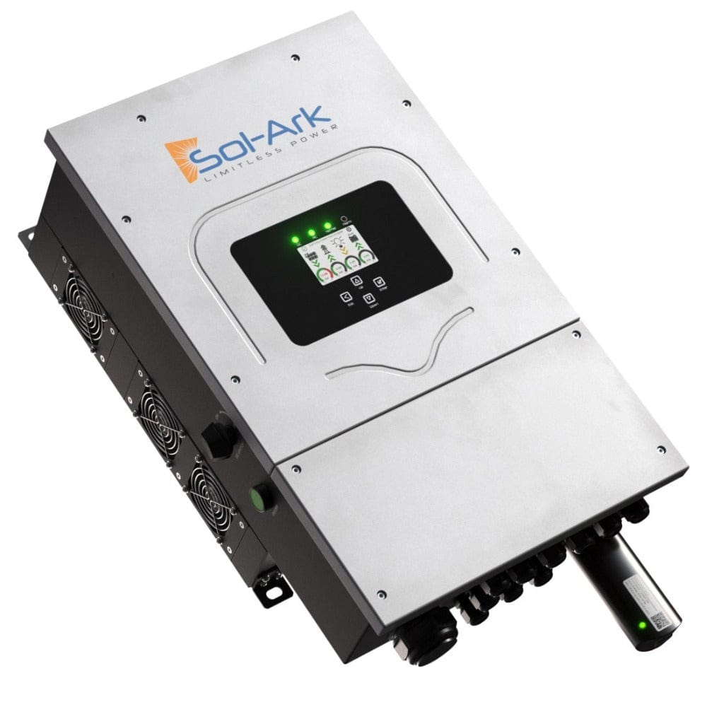 Sol-Ark 8K 120/240/208V 48V [All-In-One] Hybrid Solar Inverter | 10 Year Warranty Hybrid Inverters Sol-Ark