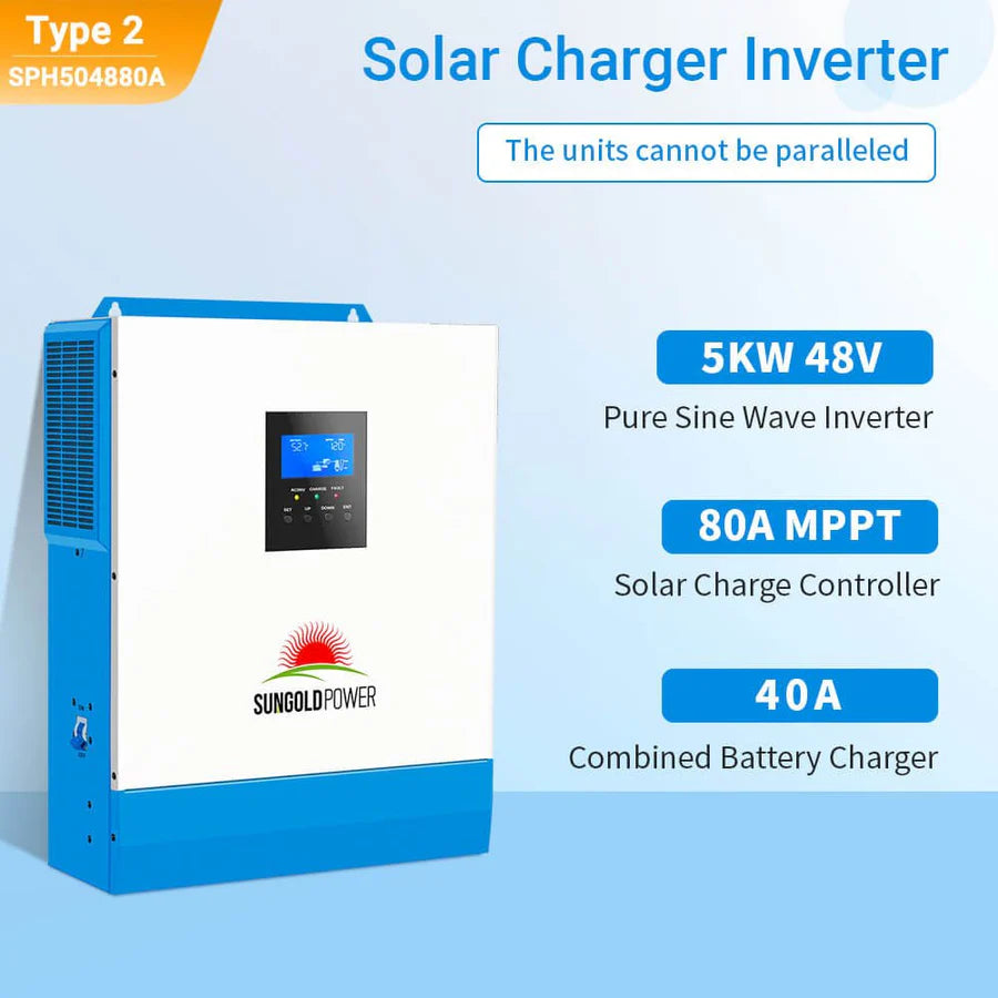 Sungold Power 5000W 48V Solar Charger Inverter