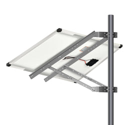 RICH SOLAR | Side Pole Mounts | Side Pole Mount for 1 Solar Panel | Designed for RICH SOLAR MEGA Series Solar Panels under 250W | Easy to Install Side Pole Mounts RICH SOLAR