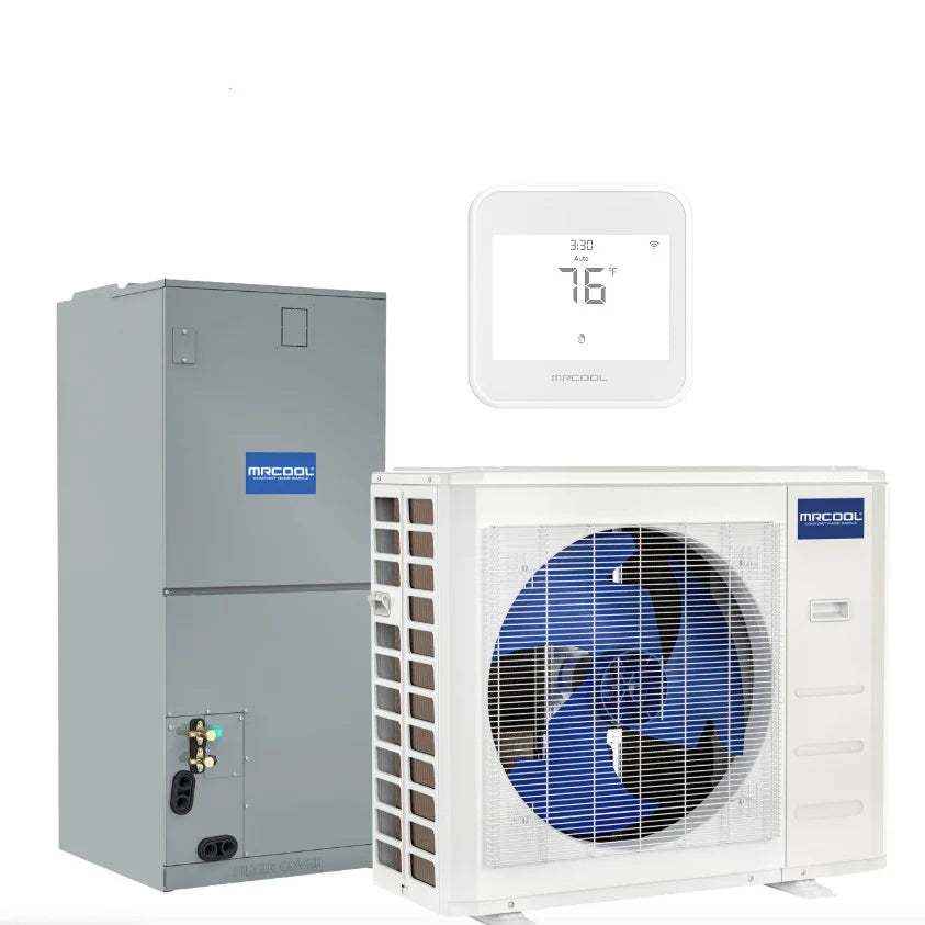 MRCOOL VersaPro 2nd Gen 30K BTU 2.5 Ton Central Ducted Heat Pump Split System | System Set