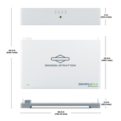 Simpliphi 6.6kWh, 48 Volt Stackable Lithium Battery