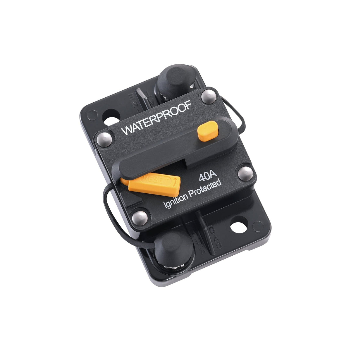 RICH SOLAR Single Pole Waterproof Circuit Breaker | Waterproof Thermal Type Breaker | Choose Amp: 40A, 60A, 80A, 100A, 120A, 150A, 150A, 200A, 250A Circuit Breakers RICH SOLAR
