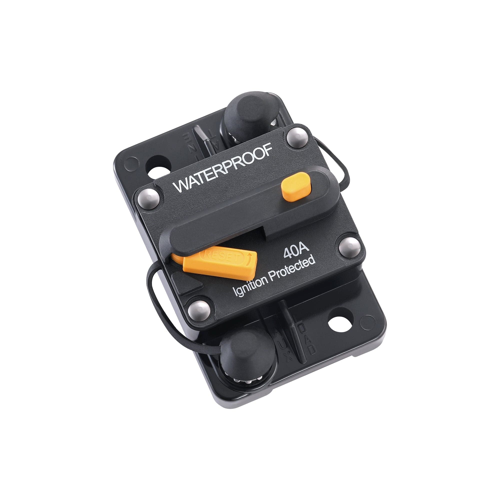 RICH SOLAR Single Pole Waterproof Circuit Breaker | Waterproof Thermal Type Breaker | Choose Amp: 40A, 60A, 80A, 100A, 120A, 150A, 150A, 200A, 250A Circuit Breakers RICH SOLAR