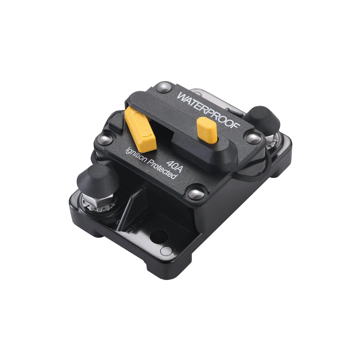 RICH SOLAR Single Pole Waterproof Circuit Breaker | Waterproof Thermal Type Breaker | Choose Amp: 40A, 60A, 80A, 100A, 120A, 150A, 150A, 200A, 250A Circuit Breakers RICH SOLAR