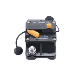 RICH SOLAR Single Pole Waterproof Circuit Breaker | Waterproof Thermal Type Breaker | Choose Amp: 40A, 60A, 80A, 100A, 120A, 150A, 150A, 200A, 250A Circuit Breakers RICH SOLAR