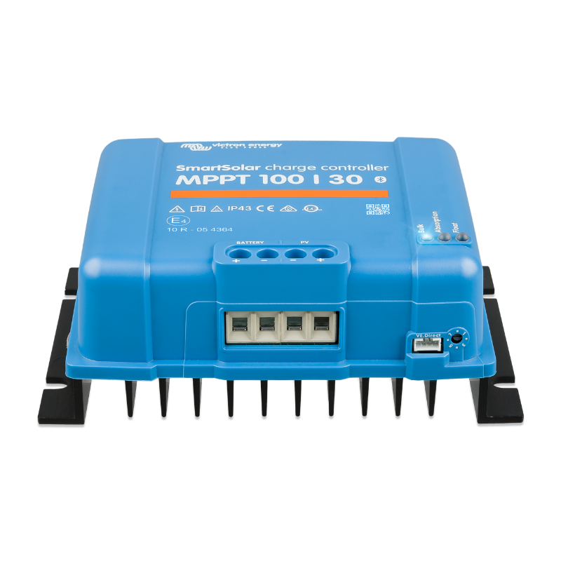 Victron Energy 30 Amp MPPT 12/24 VDC 100 VOC (Smart Solar), Solar Charge Controller