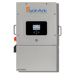 Sol-Ark 12K 120/240/208V 48V [All-In-One] Pre-Wired Hybrid Solar Inverter | 10 Year Warranty Hybrid Inverters Sol-Ark