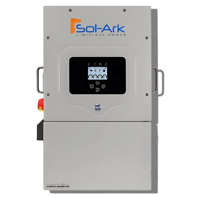Sol-Ark 12K 120/240/208V 48V [All-In-One] Pre-Wired Hybrid Solar Inverter | 10 Year Warranty Hybrid Inverters Sol-Ark