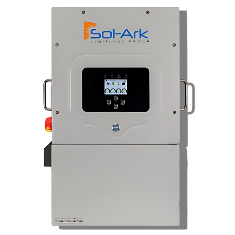 Sol-Ark 12K 120/240/208V 48V [All-In-One] Pre-Wired Hybrid Solar Inverter | 10 Year Warranty