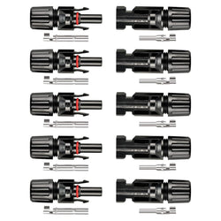 RICH SOLAR Solar Connectors | Solar Panel Connectors with Male and Female Connection | DIY Connectors RICH SOLAR