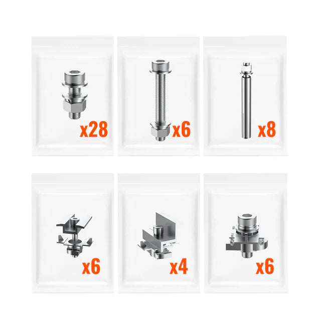 RICH SOLAR Solar Ground Mount | Fit MEGA 100/100 SLIM/MEGA 150 | Adjustable, Easy-to-Install Brackets for 1-4 Panels