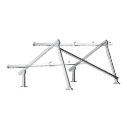 RICH SOLAR Solar Ground Mount | Fit MEGA 100/100 SLIM/MEGA 150 | Adjustable, Easy-to-Install Brackets for 1-4 Panels