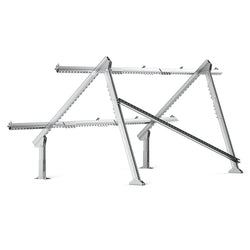 RICH SOLAR Solar Ground Mount | Fit Mage 200/Mega 220/Mega 250 | Adjustable, Easy-to-Install Brackets for 1-4 Panels