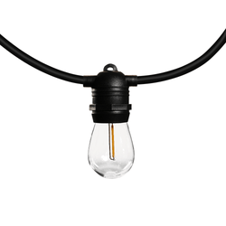 RICH SOLAR | Solar String Lights | 12 LED Solar Powered Bulbs on String Lights | Easy to Install Solar Motion Lights RICH SOLAR