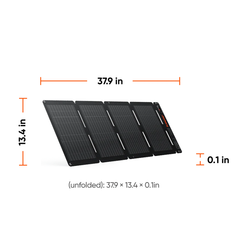 Jackery Explorer 300D Portable Power Station + SolarSaga 40W Air