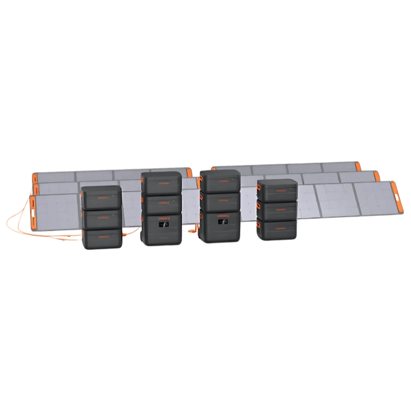 Jackery Solar Generator 2000 Plus Solar Generator Kits Jackery Solar Generator 24000 Kit (Explorer 2000 Plus x 2 + Battery Pack 2000 Plus x 10 + SolarSaga 200W x6)
