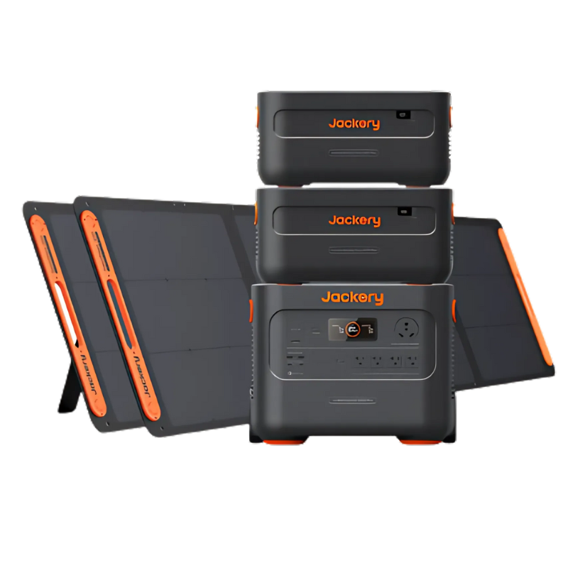 Jackery Solar Generator 2000 Plus Solar Generator Kits Jackery Solar Generator 6000 Kit (Explorer 2000 Plus +Battery Pack 2000 Plus x 2 + SolarSaga 200W x2)
