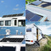 Solar Panel Installation With BougeRV 28 in Adjustable Solar Panel Tilt Mount Brackets with Foldable Tilt Legs