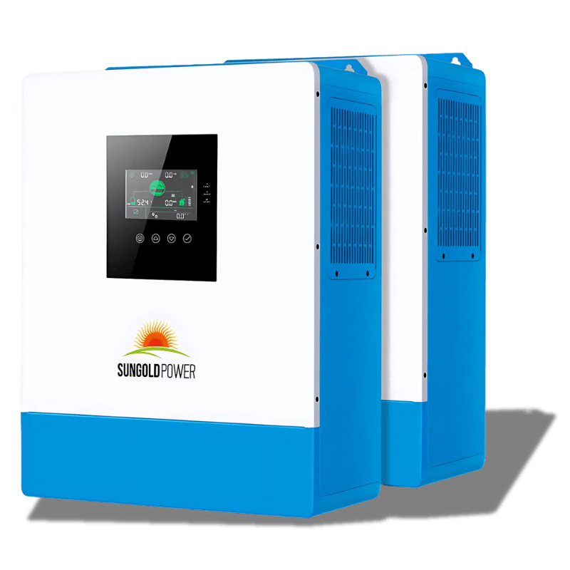 SunGold Power 10,000W 48V Solar Charger Inverter (2 Units Parallel) Hybrid Inverters SunGoldPower