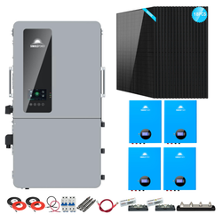 SunGold Power 12K Complete Hybrid Solar Kit | 9kW Solar | 20–32kWh Batteries