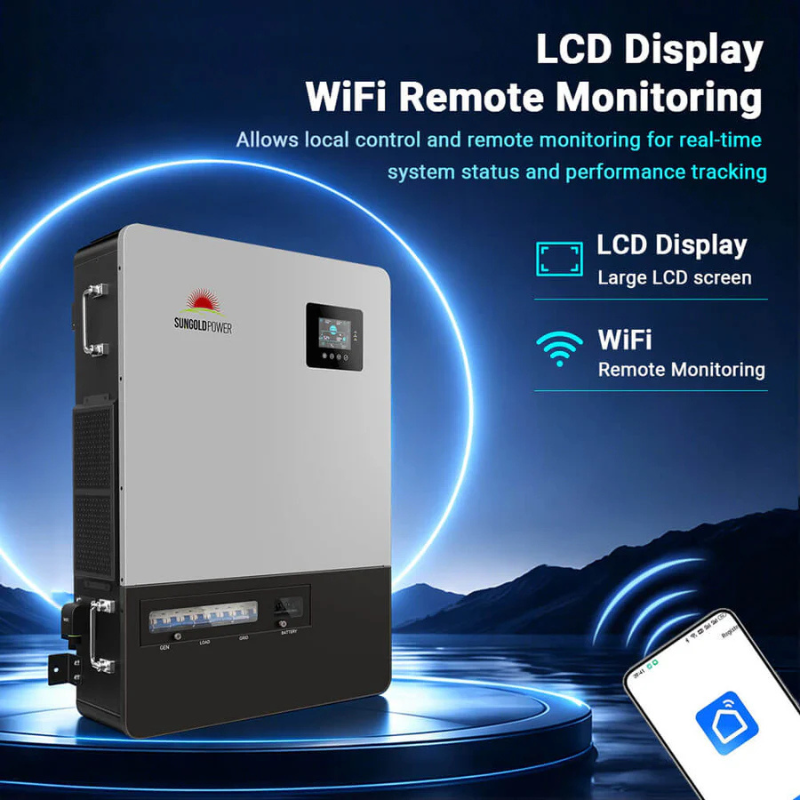Sungold Power 18kW 48V Commercial Three-Phase All-in-One Solar Charge Inverter
