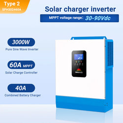 Sungold Power 3000W 24V Solar Inverter Charger [PV30-108V / MPPT30-90V]