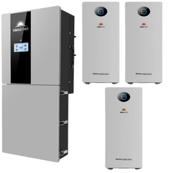 Sungold Power 11.4kW 48V Split Phase Hybrid Solar Inverter + PowerMax 51.2V 314AH Outdoor Energy Storage Battery