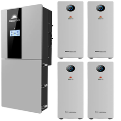 Sungold Power 11.4kW 48V Split Phase Hybrid Solar Inverter + PowerMax 51.2V 314AH Outdoor Energy Storage Battery