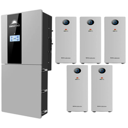Sungold Power 11.4kW 48V Split Phase Hybrid Solar Inverter + PowerMax 51.2V 314AH Outdoor Energy Storage Battery