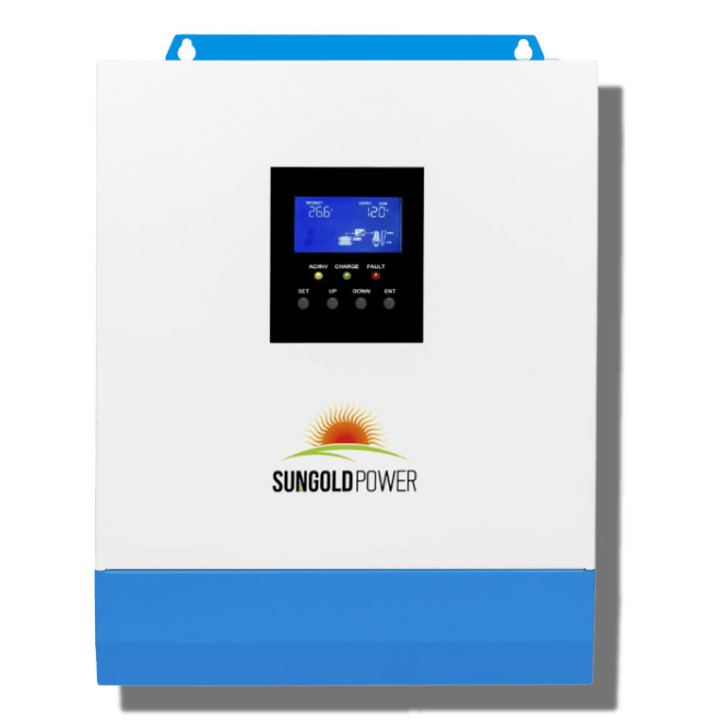 Sungold Power 3000W 24V Solar Inverter Charger Hybrid Inverters SunGoldPower 120V 120V Only Inverter (Brand New)