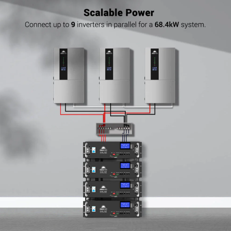 Sungold Power 7.6KW Hybrid Inverter 48V Split Phase SGN7.6K1HB-48 Hybrid Inverters SunGoldPower