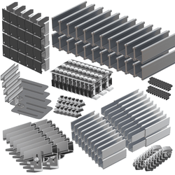 Tamarack Flush Mount (FM) System | 6 / 12 / 18 / 24 x 300-400W Solar Panels Racking Tamarack 24 Panel Kit