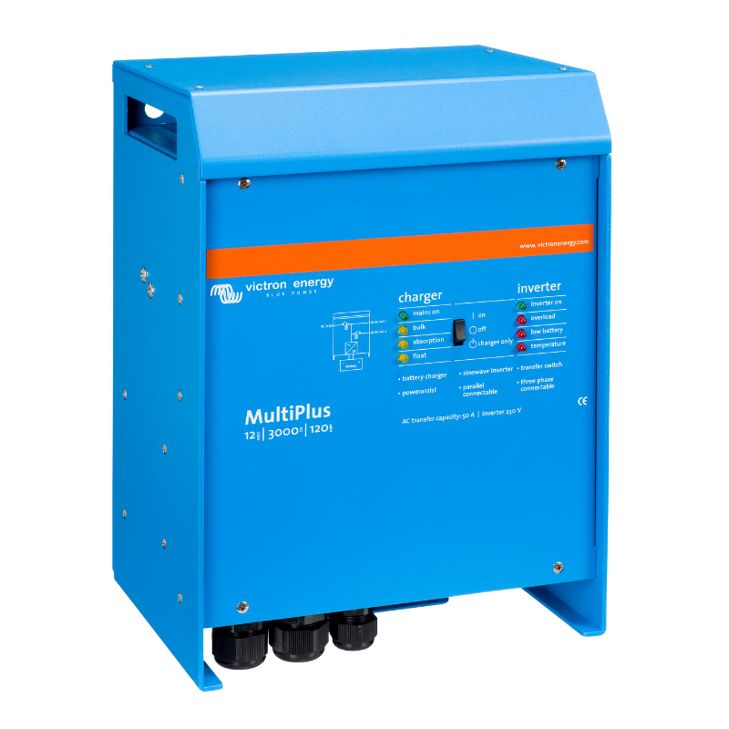 Victron Energy 3000 Watt 12 VDC - 120 VAC (Multi-Plus) VE.Bus (UL) Pure Sine Wave Inverter/Charger