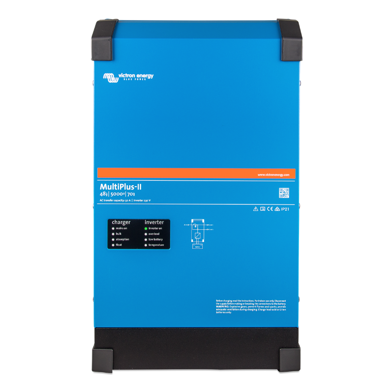 Victron Energy MultiPlus-II 48/5000/70-95 120V, Pure Sine Wave Inverter/Charger