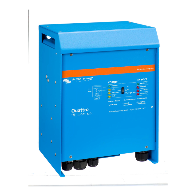 Victron Energy Quattro 12/3000/120-50/50 230V Inverter/Charger