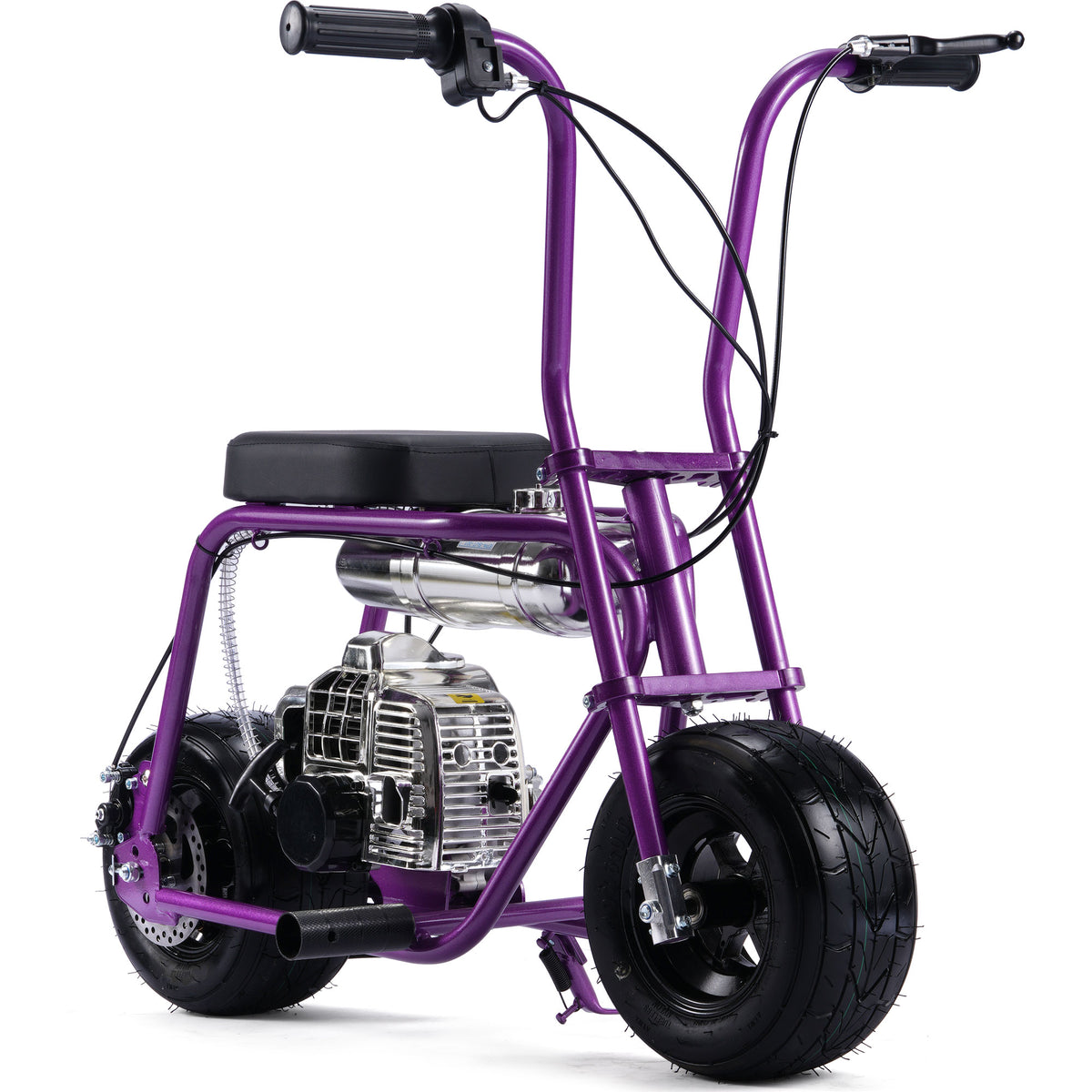 MotoTec Wild Rover 49cc 2-Stroke Kids Gas Mini Bike