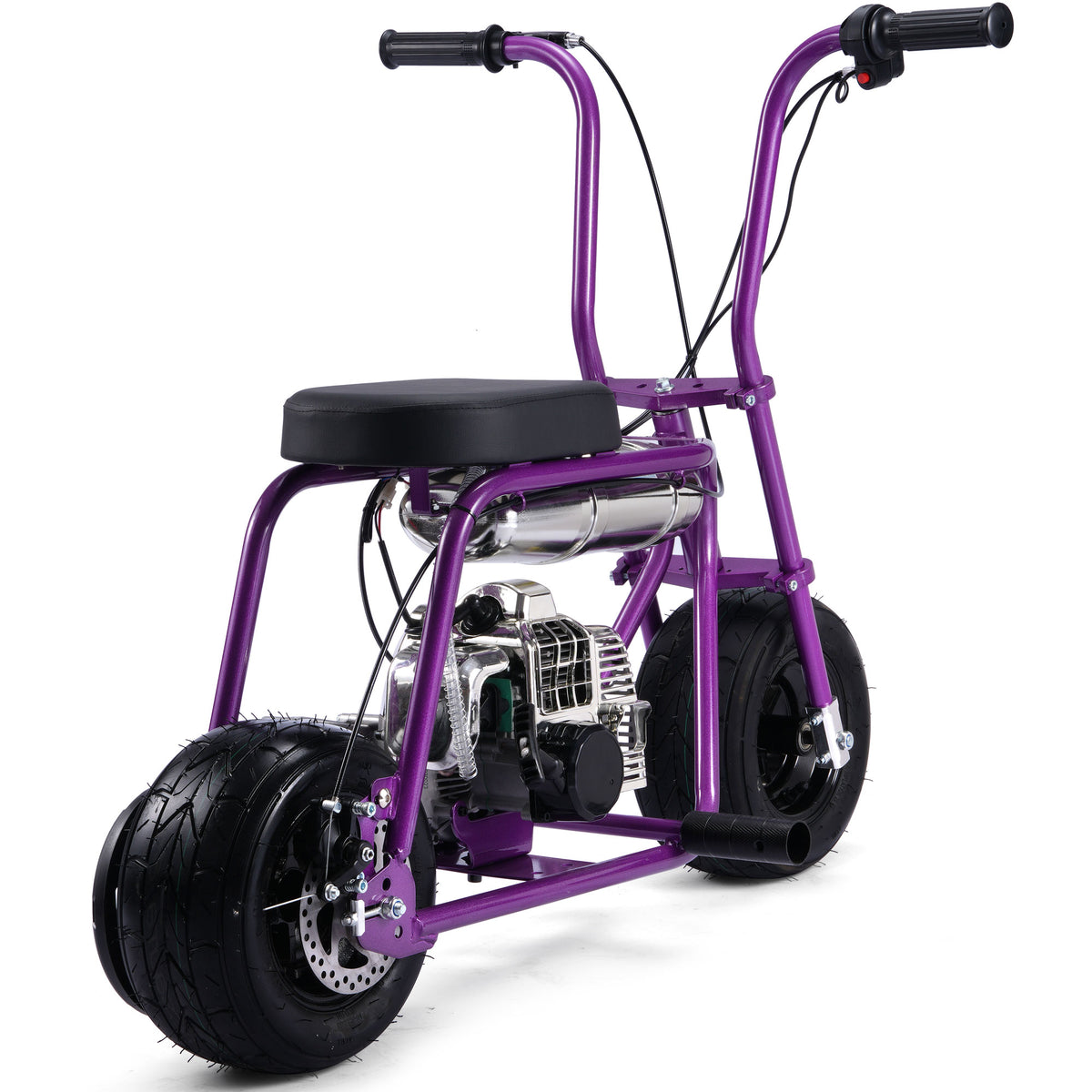 MotoTec Wild Rover 49cc 2-Stroke Kids Gas Mini Bike