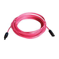 Windynation 10 Gauge (AWG) Solar Panel Extension Cable Wire with Solar Connectors