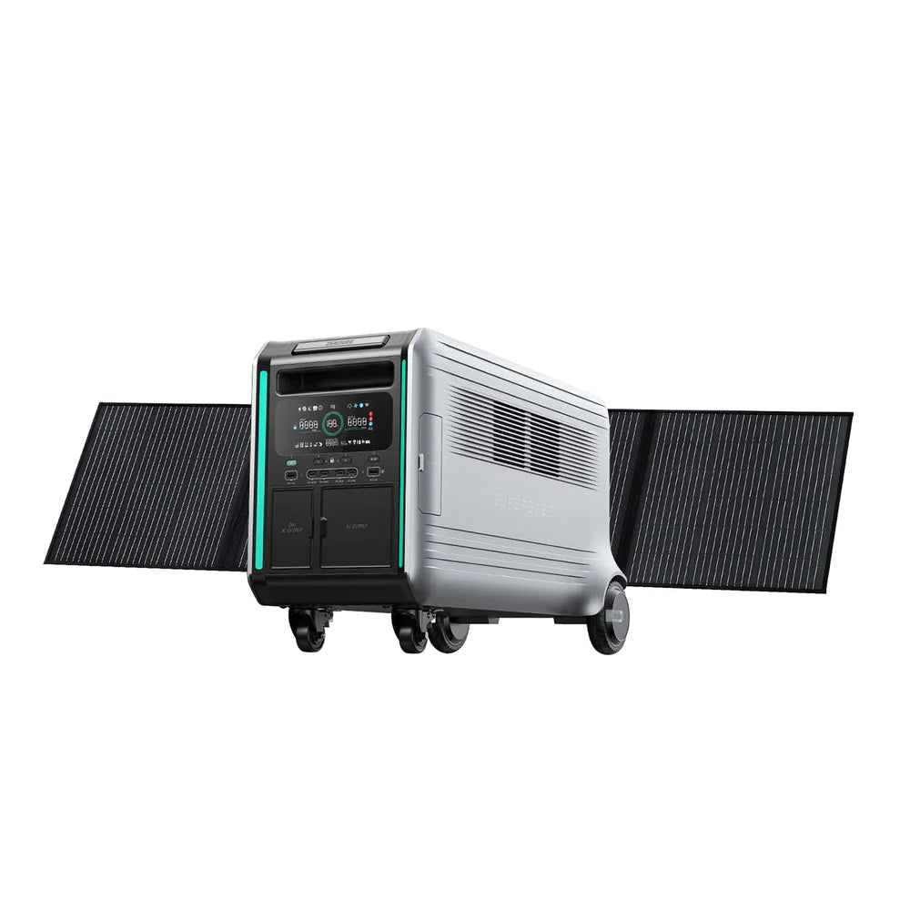 Zendure SuperBase V Solar Generator With Two 200W Solar Panels