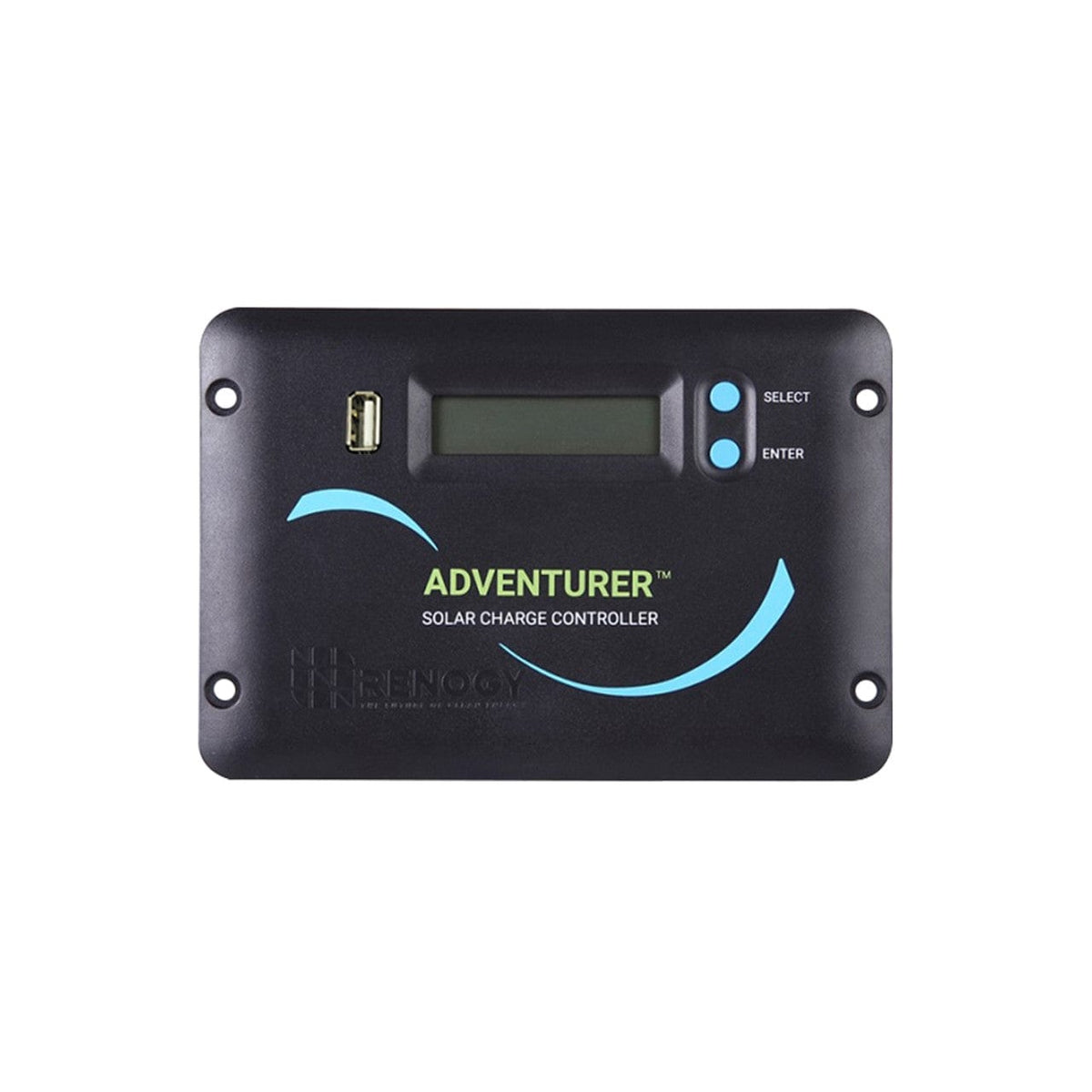 Renogy Adventurer Li- 30A PWM Flush Mount Charge Controller w/ LCD Display Solar Charge Controllers Renogy