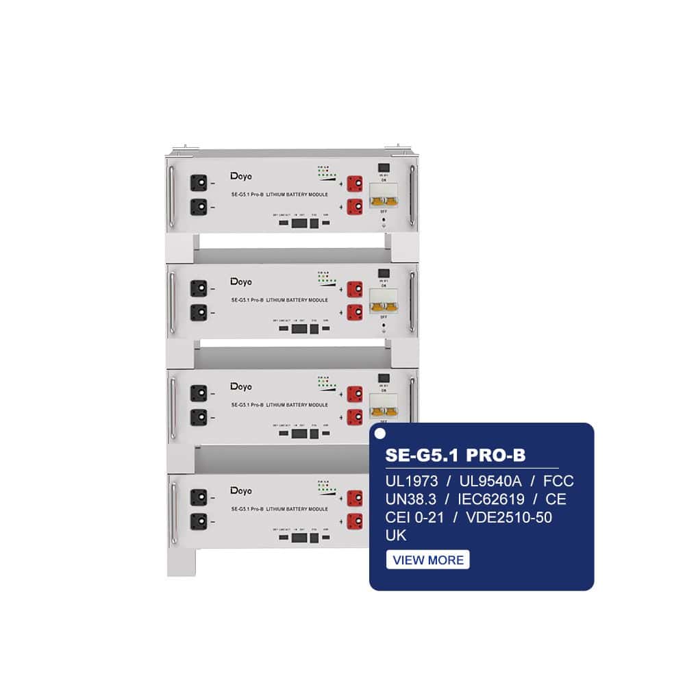 Deye 48 Volt 5.12kWh Lithium Battery w/BMS