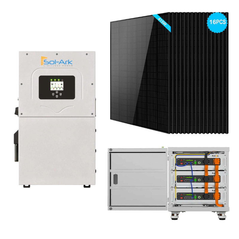 Sol-Ark 15kW All-In-One Hybrid Inverter Kit