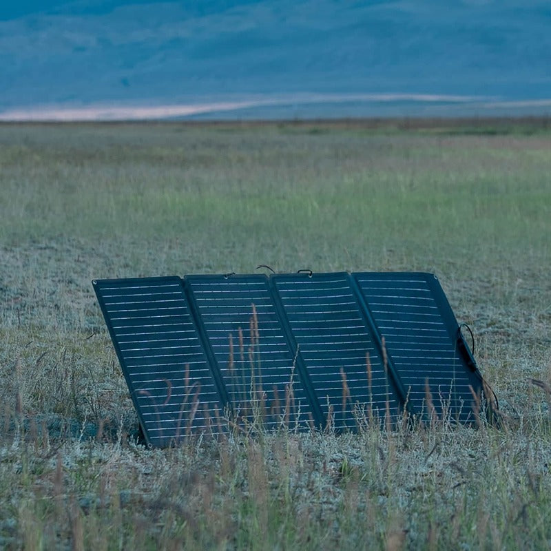 EcoFlow 160W Portable Solar Panel Real Life Image