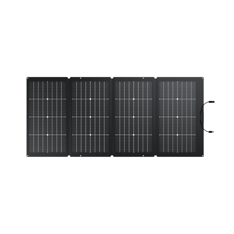EcoFlow 220W Bifacial Portable Solar Panel Front